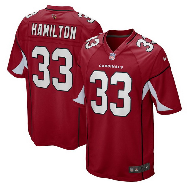 mens nike antonio hamilton cardinal arizona cardinals game jersey